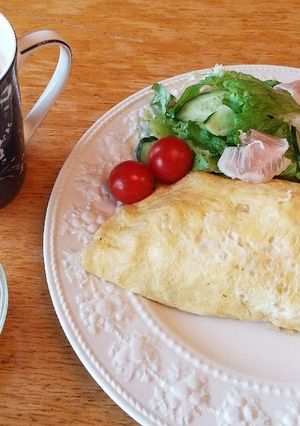 朝ごはん!オムライス-レシピのメイン写真
