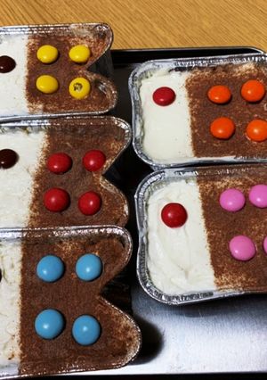 子どもと☆焼かない鯉のぼりチーズケーキ-レシピのメイン写真