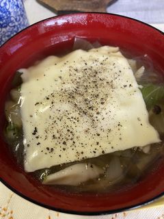 朝の具沢山スープ-レシピのメイン写真