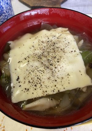 朝の具沢山スープ-レシピのメイン写真