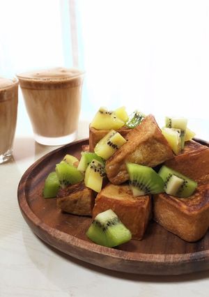 カフェオレ風フレンチトースト-レシピのメイン写真