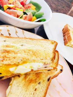 お家カフェ風♪ハムたまごサンド*-レシピのメイン写真