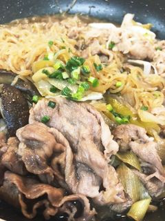 我が家の黄金比☆すき焼き☆甘さ控えめ-レシピのメイン写真