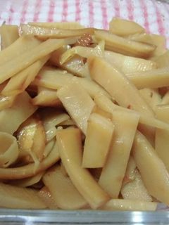 超簡単!炊飯器で自家製メンマ-レシピのメイン写真