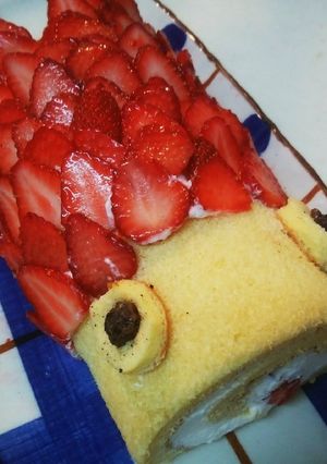 鯉のぼりケーキ-レシピのメイン写真