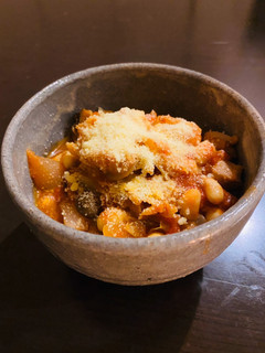 残り野菜と鶏肉のトマト煮込み-レシピのメイン写真
