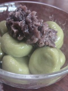 ♪抹茶白玉だんご♪-レシピのメイン写真
