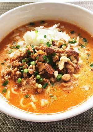 ごまと花椒の香りで本格派☆簡単濃厚担々麺-レシピのメイン写真