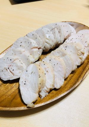 お酒と相性抜群!鶏むね肉のおつまみハム-レシピのメイン写真