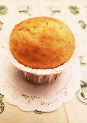 ポリ袋で作るお手軽HKマフィンバナナ味-レシピのメイン写真
