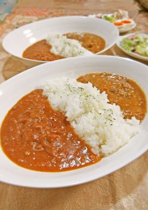 オッサンの半々カレー-レシピのメイン写真