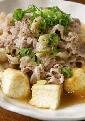 揚げ出汁肉豆腐-レシピのメイン写真