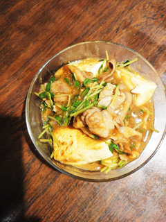 木綿豆腐と豚肉のカレー煮込み-レシピのメイン写真