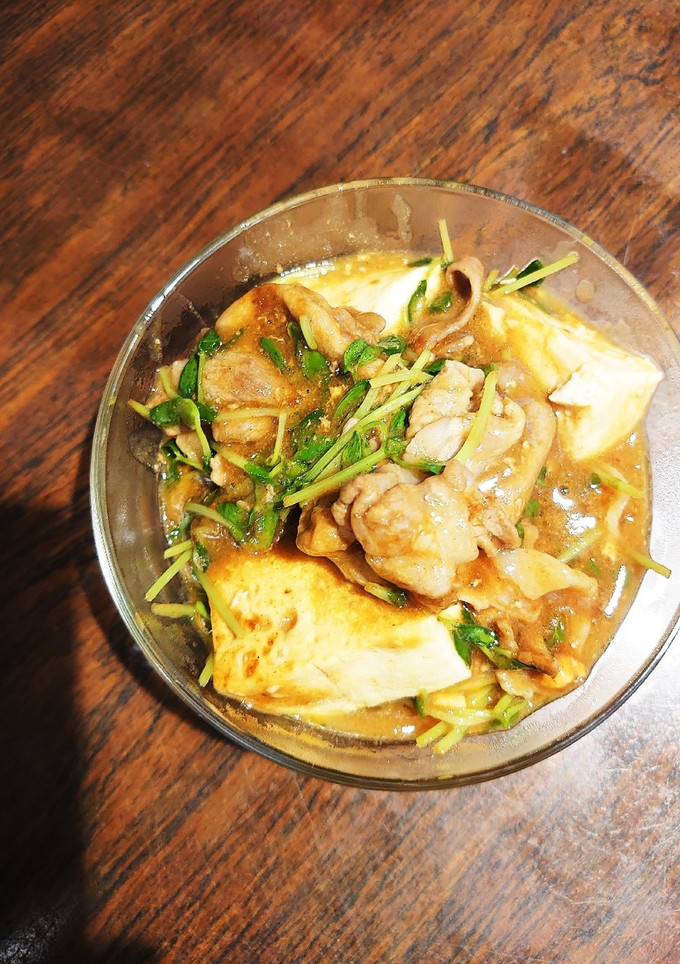 木綿豆腐と豚肉のカレー煮込み-レシピのメイン写真