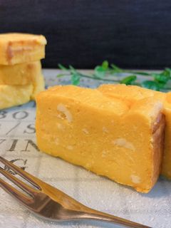 *米粉のかぼちゃチーズケーキ*-レシピのメイン写真