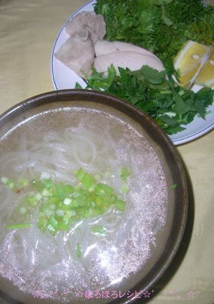 簡単スープで作る　野菜たっぷりなフォー-レシピのメイン写真