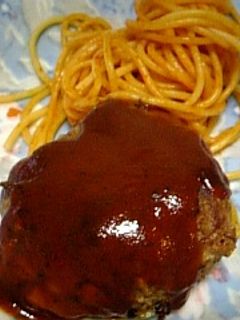 ハンバーグ☆ちょい甘ソースかけ-レシピのメイン写真