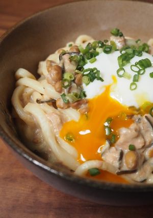 ハマる！＊ズボラクリームうどん＊-レシピのメイン写真