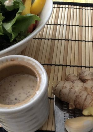 生姜胡麻クリーミードレッシング-レシピのメイン写真