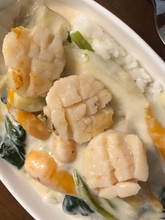 ホタテと、ほうれん草のクリーム煮-レシピのメイン写真
