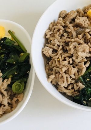親子で３色丼-レシピのメイン写真