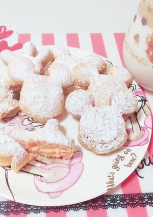 ディズニー ダルゴナコーヒー ビスキュイ-レシピのメイン写真