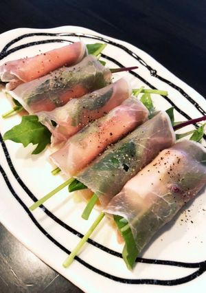 クリームチーズの生ハム巻-レシピのメイン写真