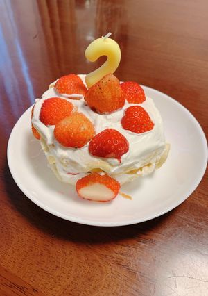 甘さ控えめ生クリーム-レシピのメイン写真