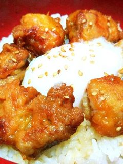 温玉唐揚げ丼のタレ-レシピのメイン写真