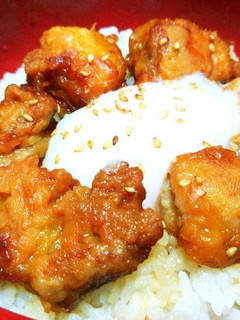 温玉唐揚げ丼のタレ-レシピのメイン写真