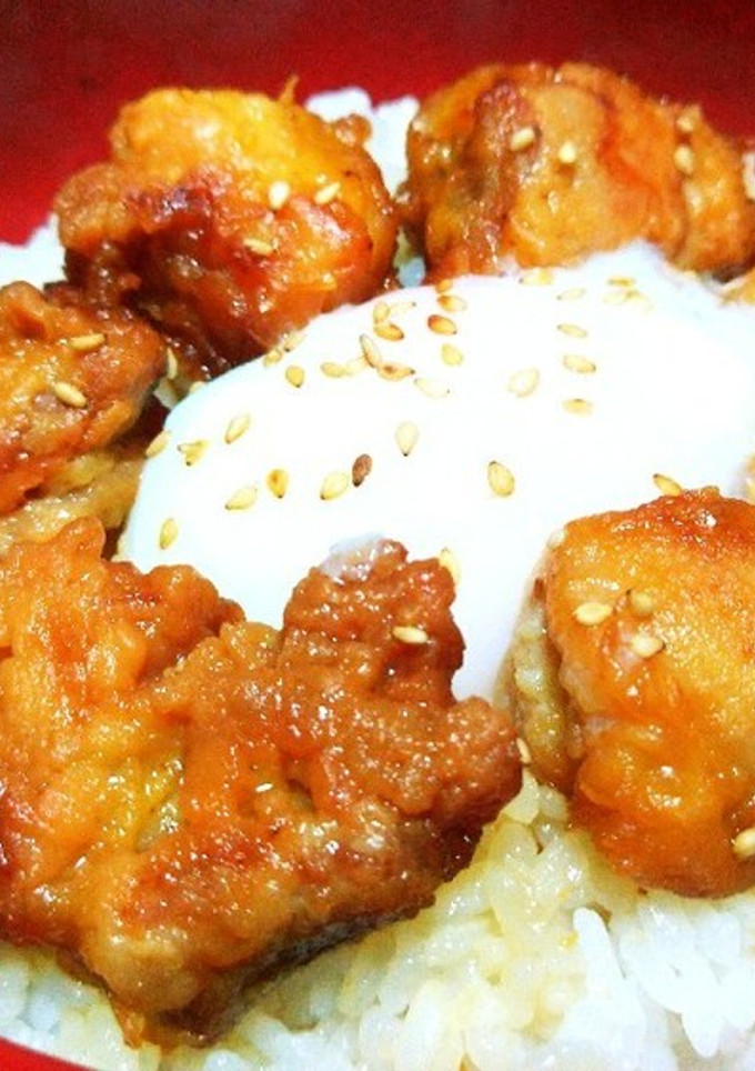 温玉唐揚げ丼のタレ-レシピのメイン写真