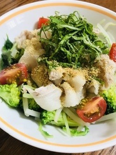 さっぱりぽん酢の豚しゃぶサラダ-レシピのメイン写真