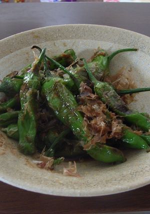 簡単あと１品　ししとうの焼きびたし-レシピのメイン写真