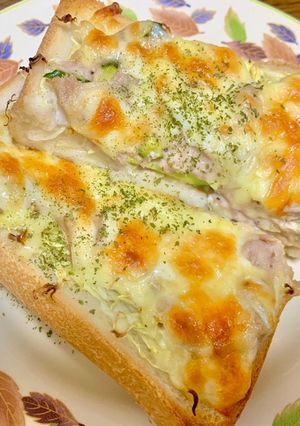 ツナチーズパン-レシピのメイン写真
