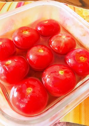 簡単 トマトの甘酢漬け-レシピのメイン写真