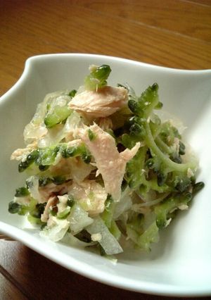 ゴーヤとツナの さっぱり☆レモンサラダ-レシピのメイン写真