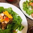 野菜を美味しく食べよう♪彩りタコライス*