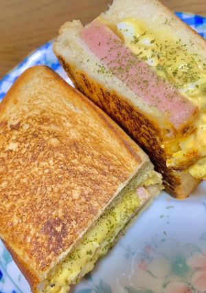 タマゴフィッシュバーグサンド-レシピのメイン写真