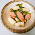 簡単♫蕪と魚肉ソーセージのバタポン炒め