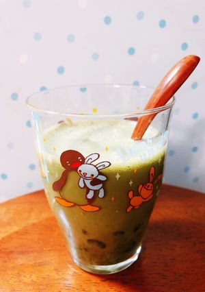 超簡単！！五分でできる抹茶タピオカ-レシピのメイン写真