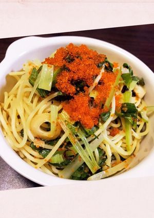 松茸のお吸い物でとびっこパスタ☆-レシピのメイン写真
