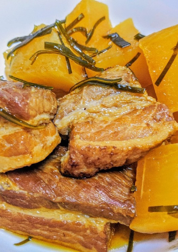 醤油漬けの残り汁を活用！大根と豚の角煮-レシピのメイン写真
