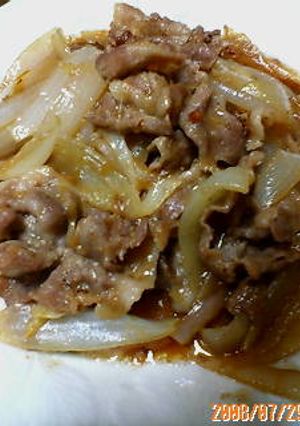 マーマレードが決めての豚の生姜焼き-レシピのメイン写真
