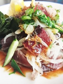 鰹のたたきリメイクサラダ-レシピのメイン写真