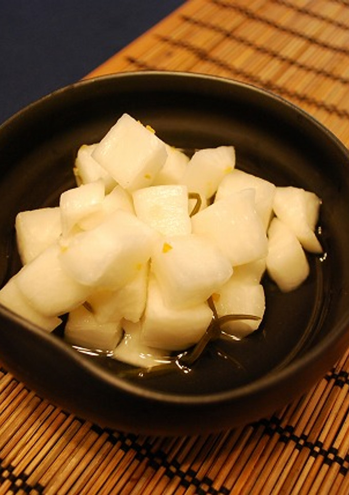 簡単！大根の柚子茶漬け-レシピのメイン写真