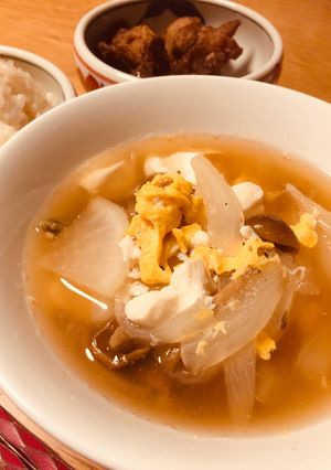 オイスターソースでほっこりスープ-レシピのメイン写真