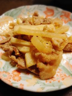 【簡単】大根と豚肉の味噌炒め☆-レシピのメイン写真
