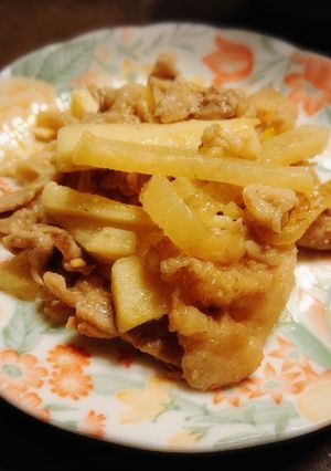 【簡単】大根と豚肉の味噌炒め☆-レシピのメイン写真
