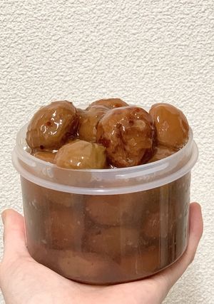 梅酒の余った梅★蜂蜜で作る梅の甘露煮-レシピのメイン写真