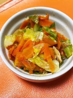 ツナ人参キャベツの麺つゆカレー炒め-レシピのメイン写真